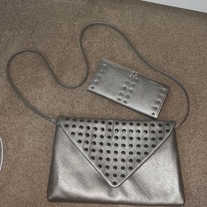 Cross body and matching wallet